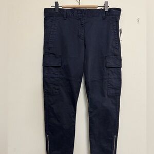 GAP Skinny Mini Cargo Pants – Size 6R – Navy Blue